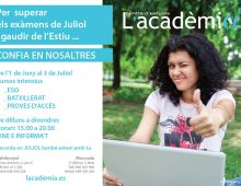Campaña l’Acadèmia CE – Verano 2015